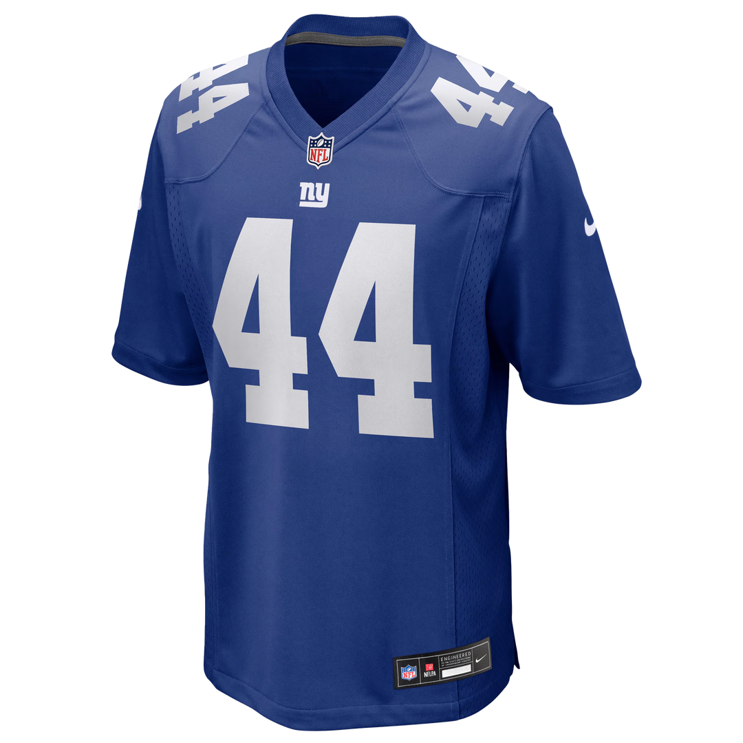 Men's Nike New York Giants Cam Skattebo White Game NFL Jersey