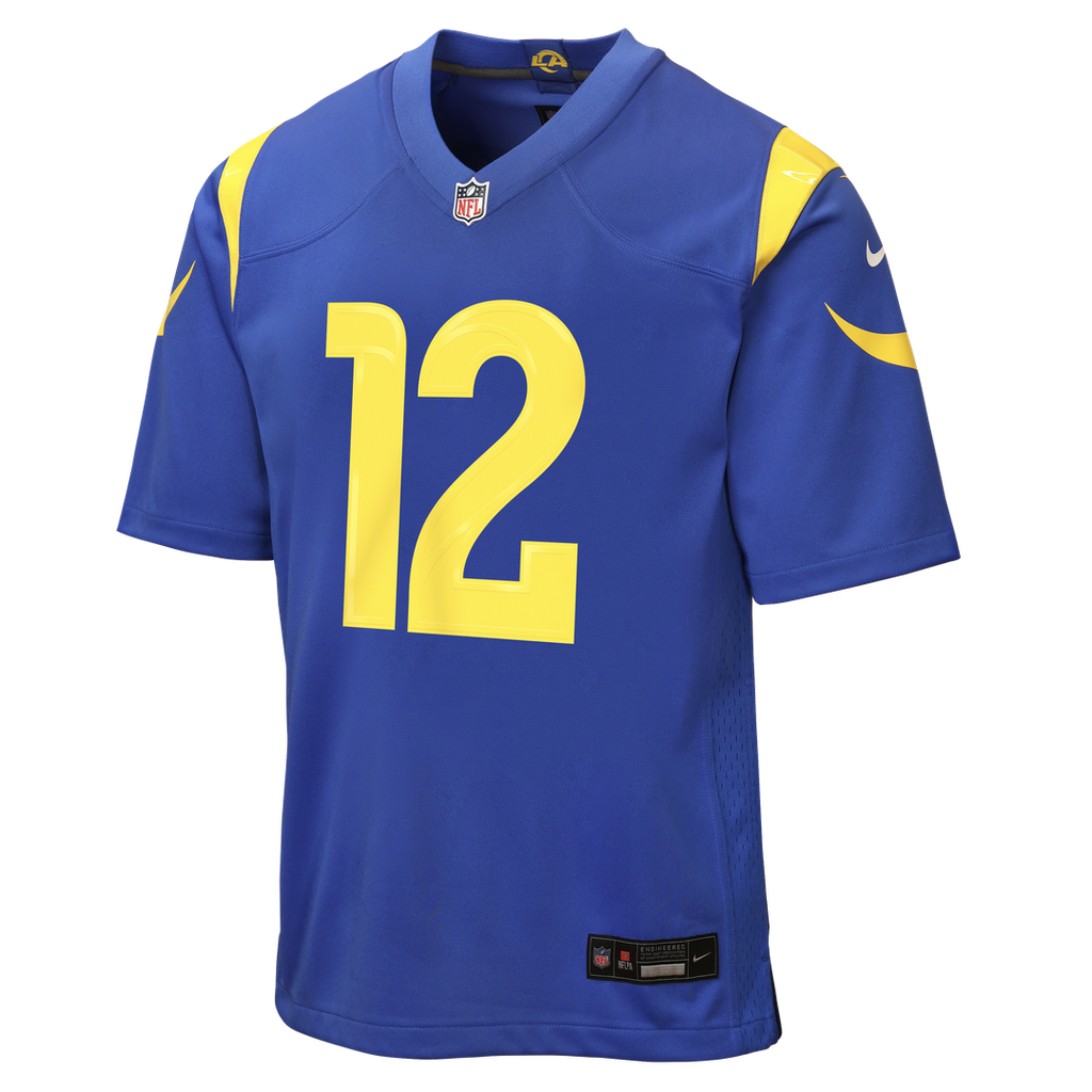 Youth Nike Los Angeles Rams Puka Nacua Royal Game NFL Jersey