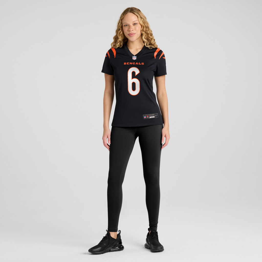 Women's Nike Cincinnati Bengals Bryan Cook Black Team Game NFL Jersey