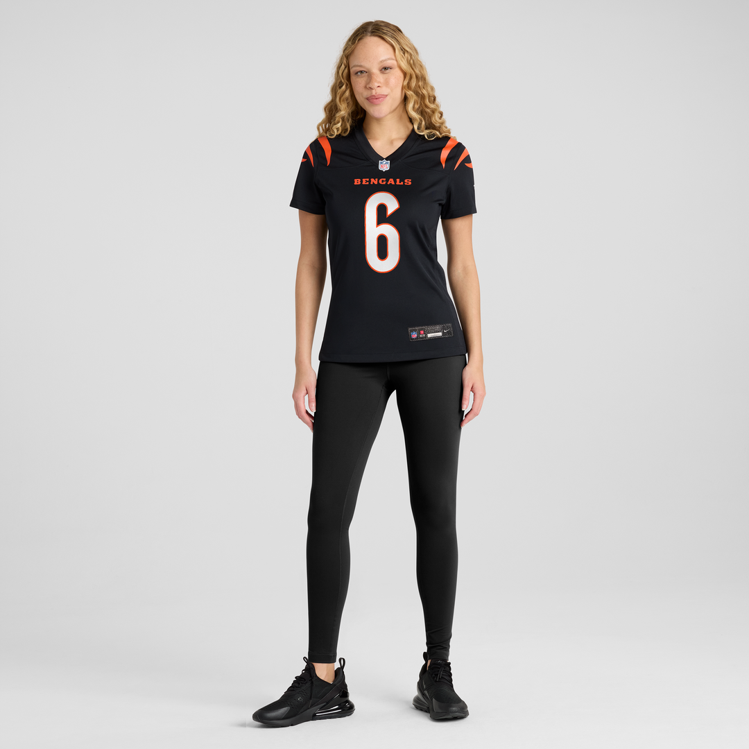 Women's Nike Cincinnati Bengals Bryan Cook Black Team Game NFL Jersey