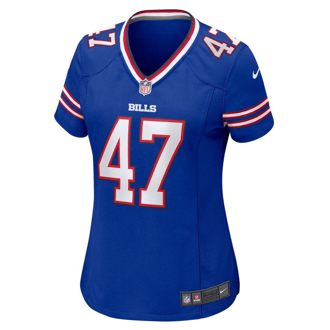 Women's Nike Buffalo Bills Christian Benford Royal Game NFL Jersey