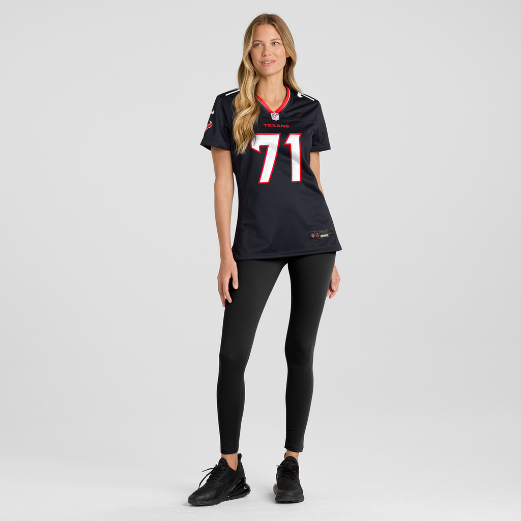 Women's Nike Houston Texans Braden Smith Navy Team Game NFL Jersey
