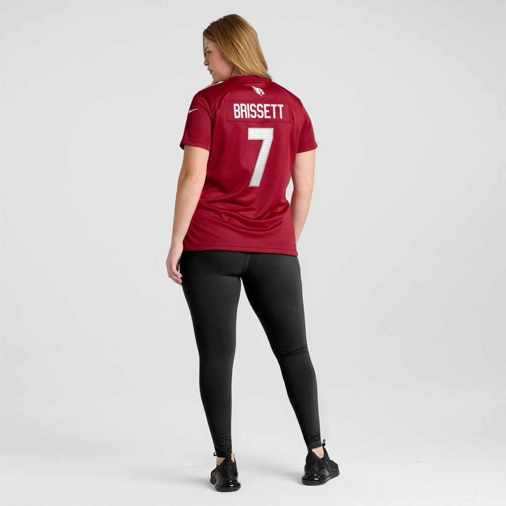 Women's Nike Arizona Cardinals Jacoby Brissett Cardinal Team Game NFL Jersey