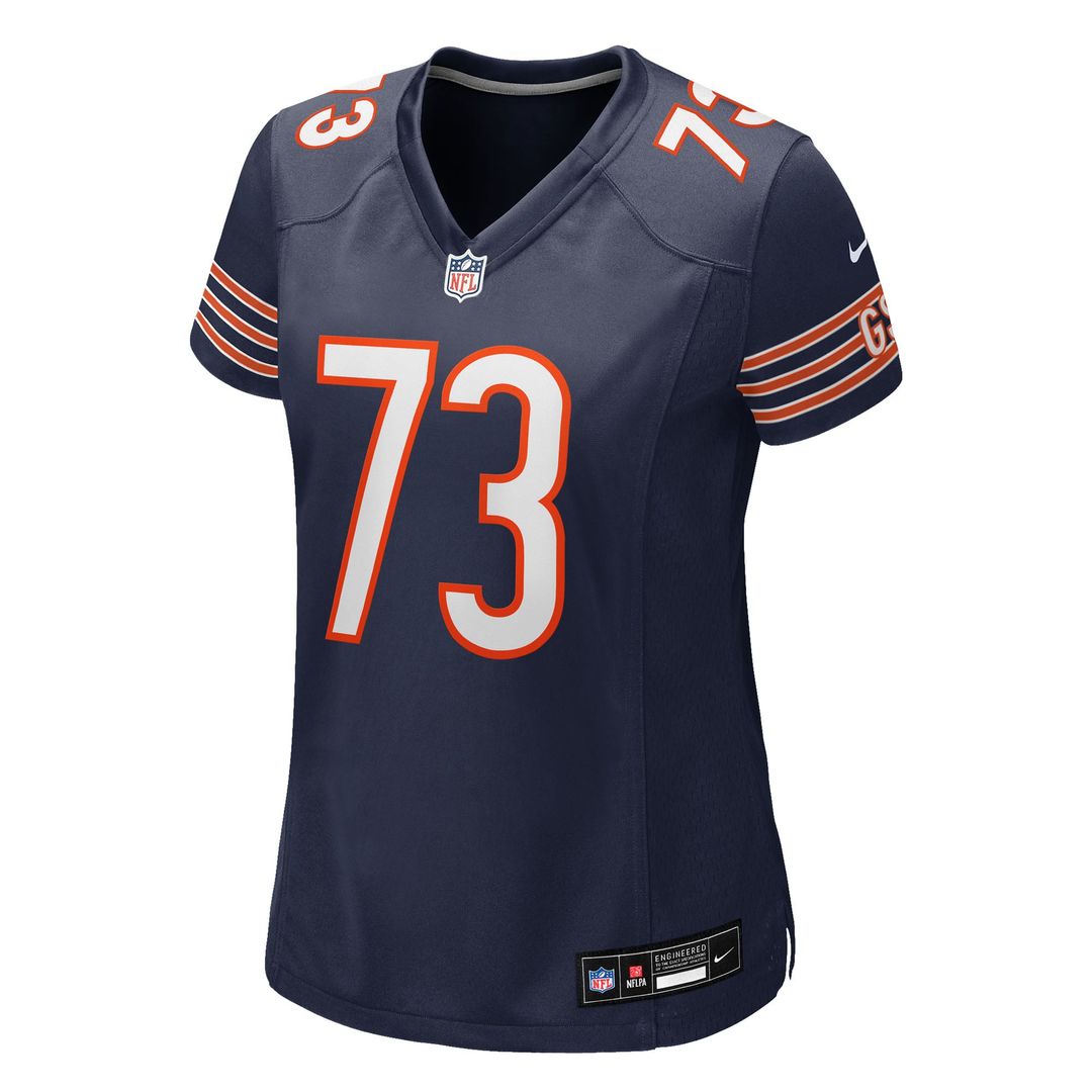 Women's Nike Chicago Bears Jonah Jackson Navy Team Game NFL Jersey