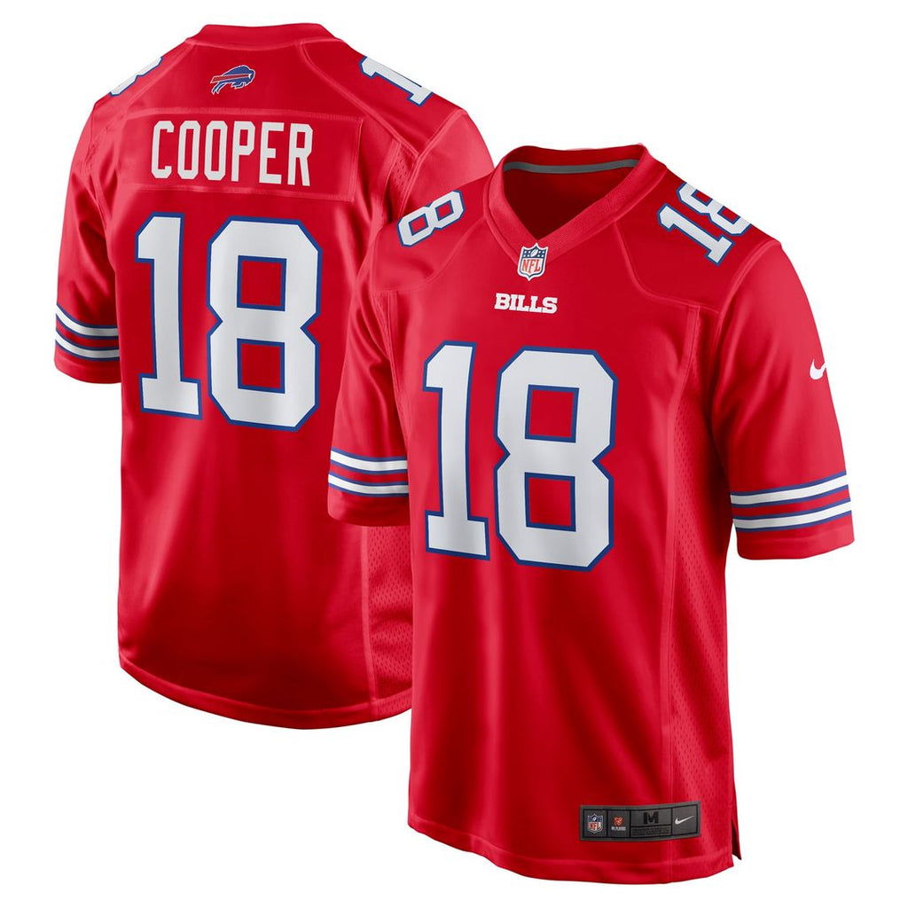 Men's Nike Buffalo Bills Amari Cooper Red Alternate Game NFL Jersey