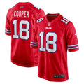 Men's Nike Buffalo Bills Amari Cooper Red Alternate Game NFL Jersey