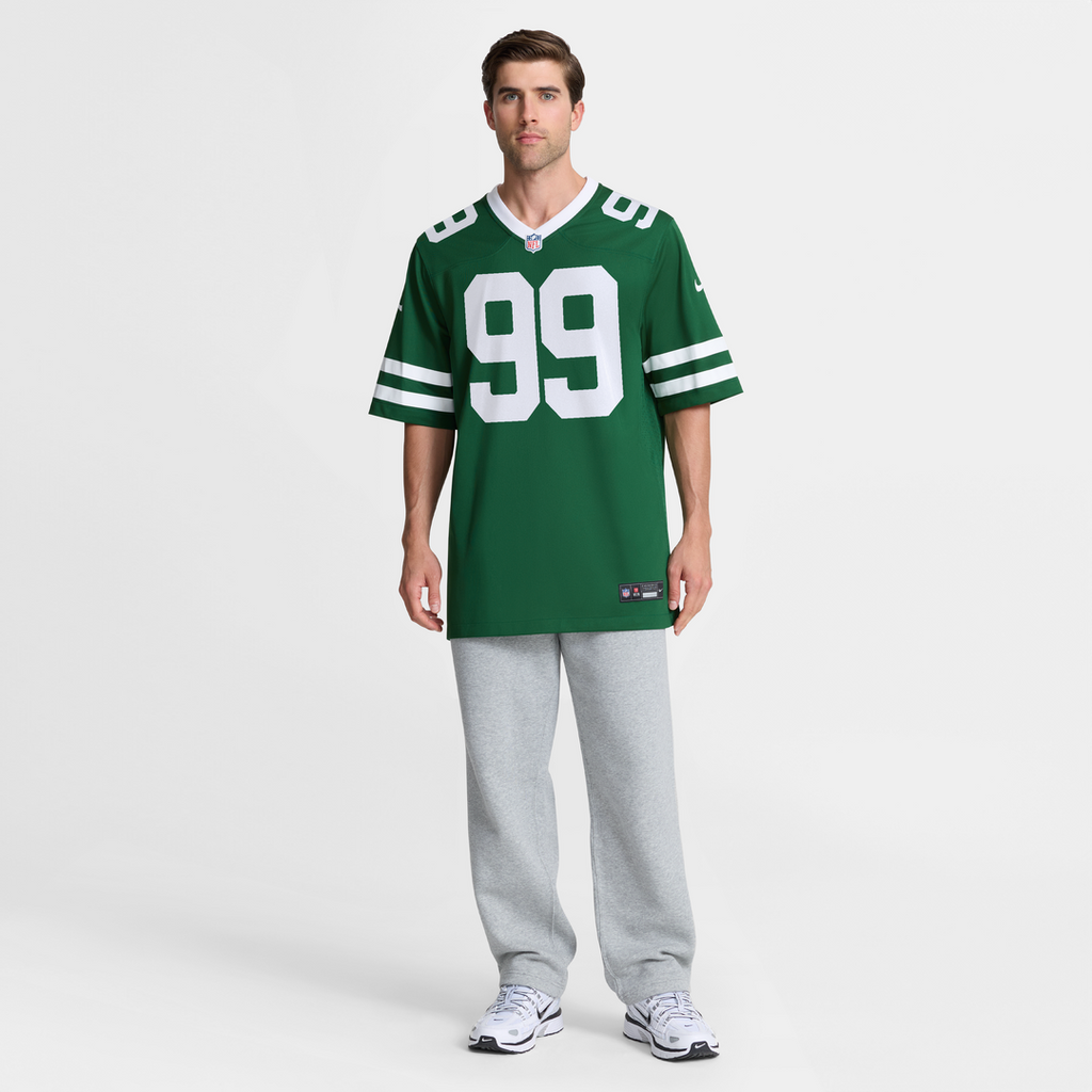Men's Nike New York Jets Will McDonald IV Legacy Green Team Game NFL Jersey