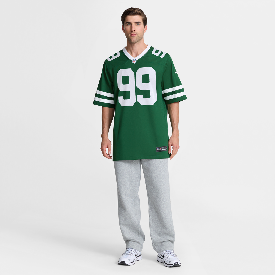 Men's Nike New York Jets Will McDonald IV Legacy Green Team Game NFL Jersey