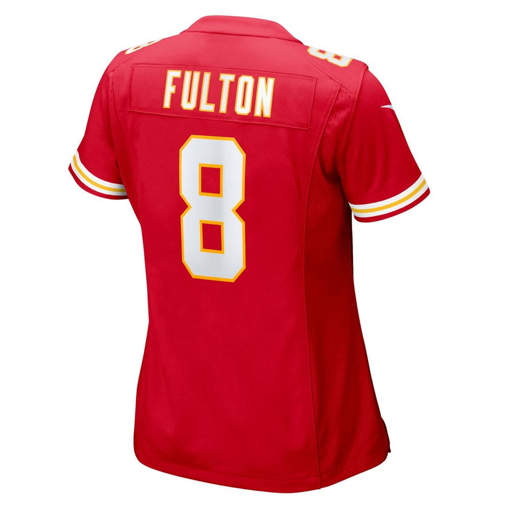 Women's Nike Kansas City Chiefs Kristian Fulton Red Team Game NFL Jersey