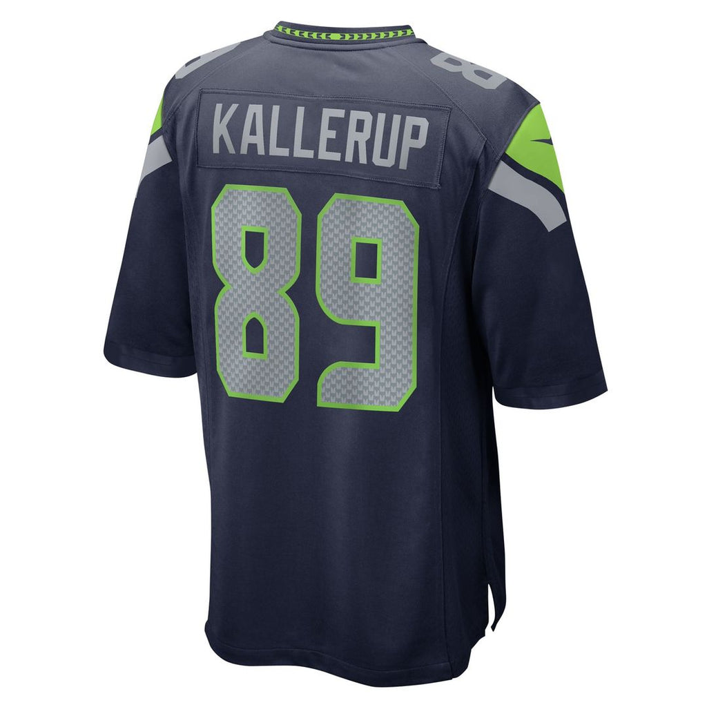 Men's Nike Seattle Seahawks Nick Kallerup College Navy Team Game NFL Jersey