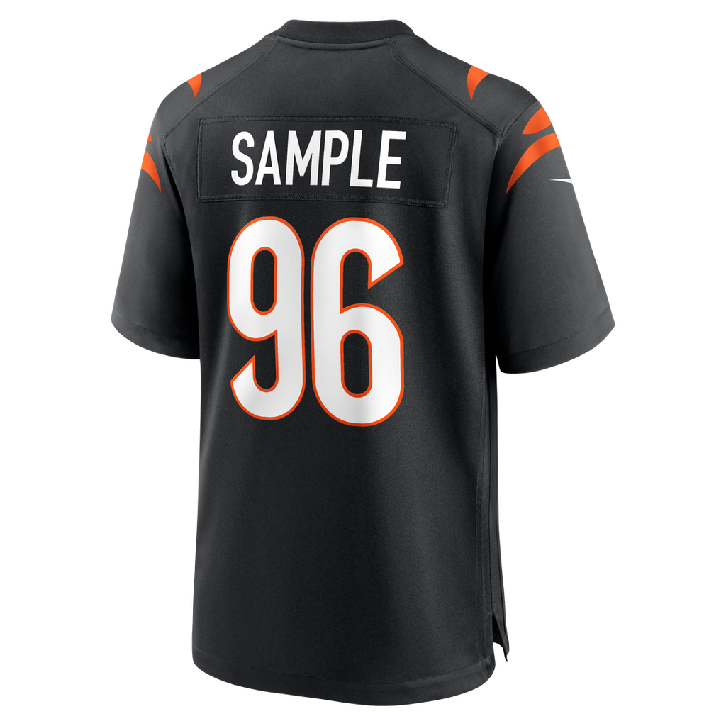 Men's Nike Cincinnati Bengals Cam Sample Black Game NFL Jersey