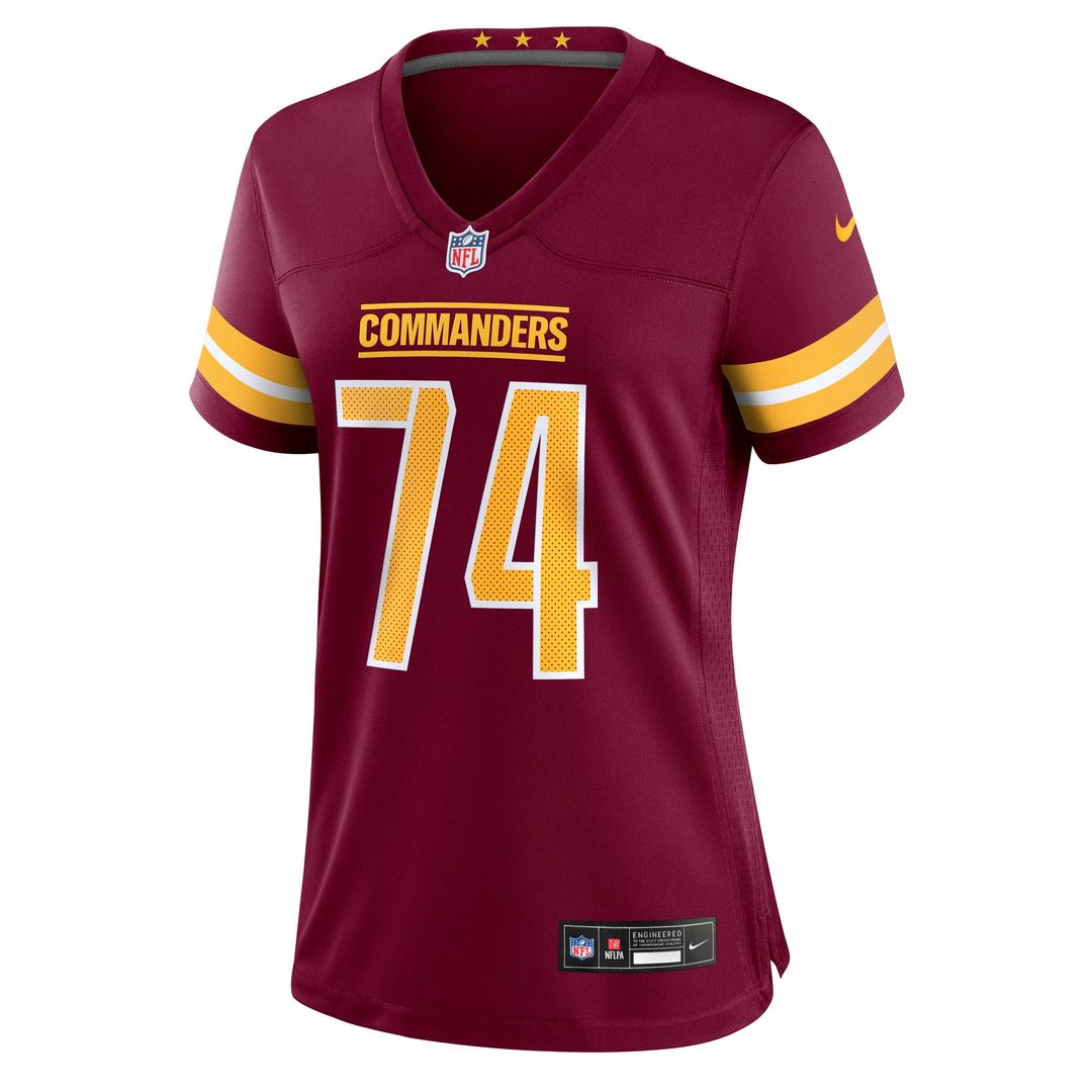 Women's Nike Washington Commanders Brandon Coleman Burgundy Team Game NFL Jersey