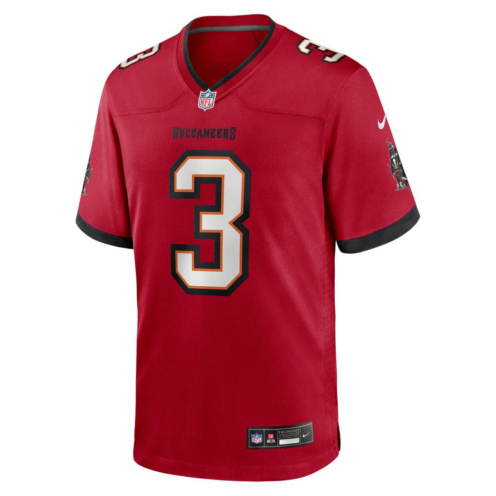 Men's Nike Tampa Bay Buccaneers Rueben Bain Jr. White Game NFL Jersey