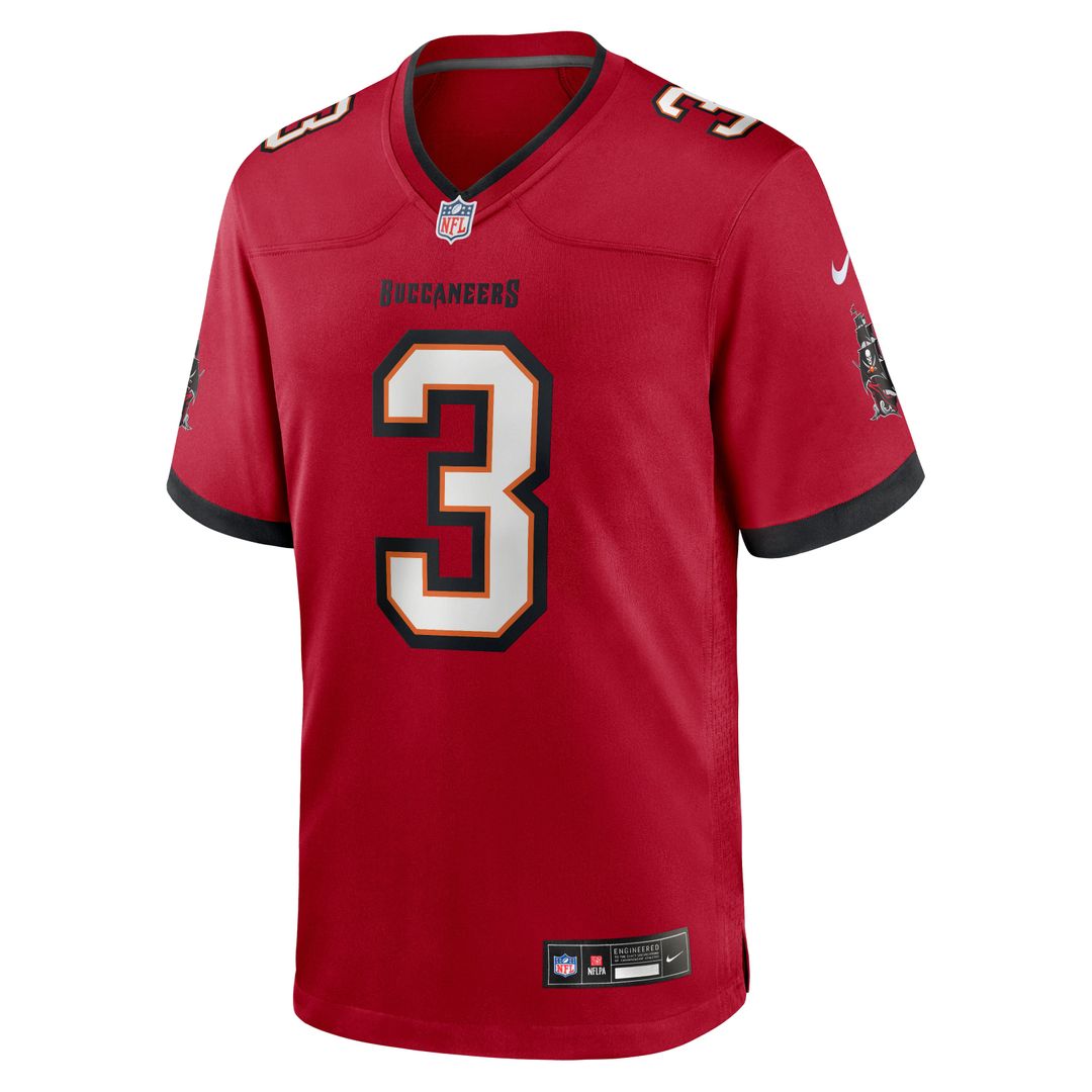 Men's Nike Tampa Bay Buccaneers Rueben Bain Jr. White Game NFL Jersey