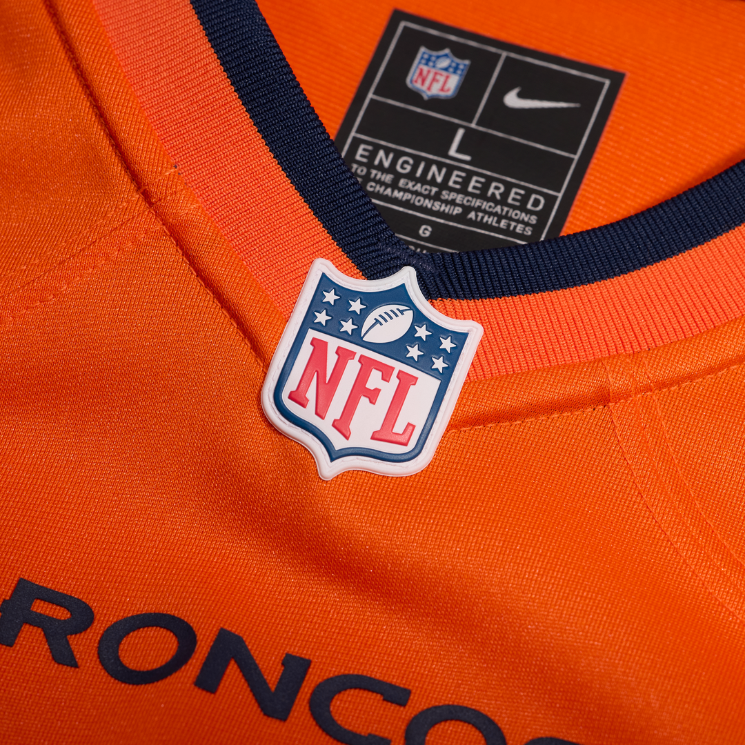 Men's Nike Denver Broncos J.K. Dobbins Orange Team Game NFL Jersey