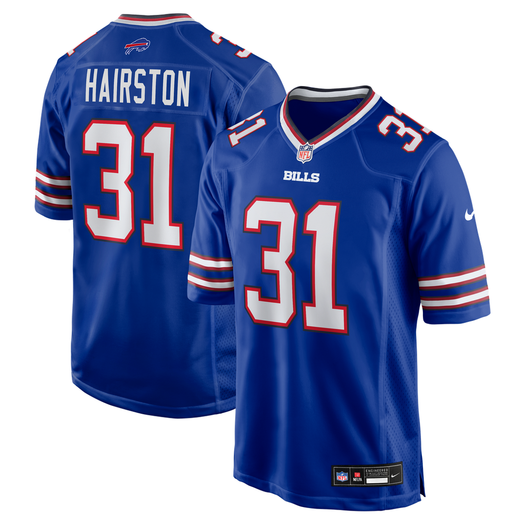 Men's Nike Buffalo Bills Maxwell Hairston Royal Game Player NFL Jersey