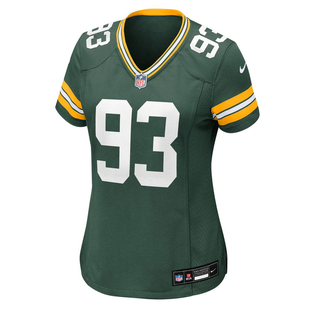 Women's Nike Green Bay Packers Nazir Stackhouse Green Team Game NFL Jersey