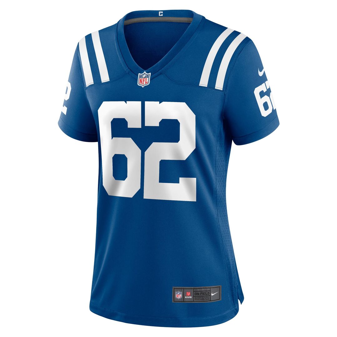 Women's Nike Indianapolis Colts Wesley French Royal Game Player NFL Jersey