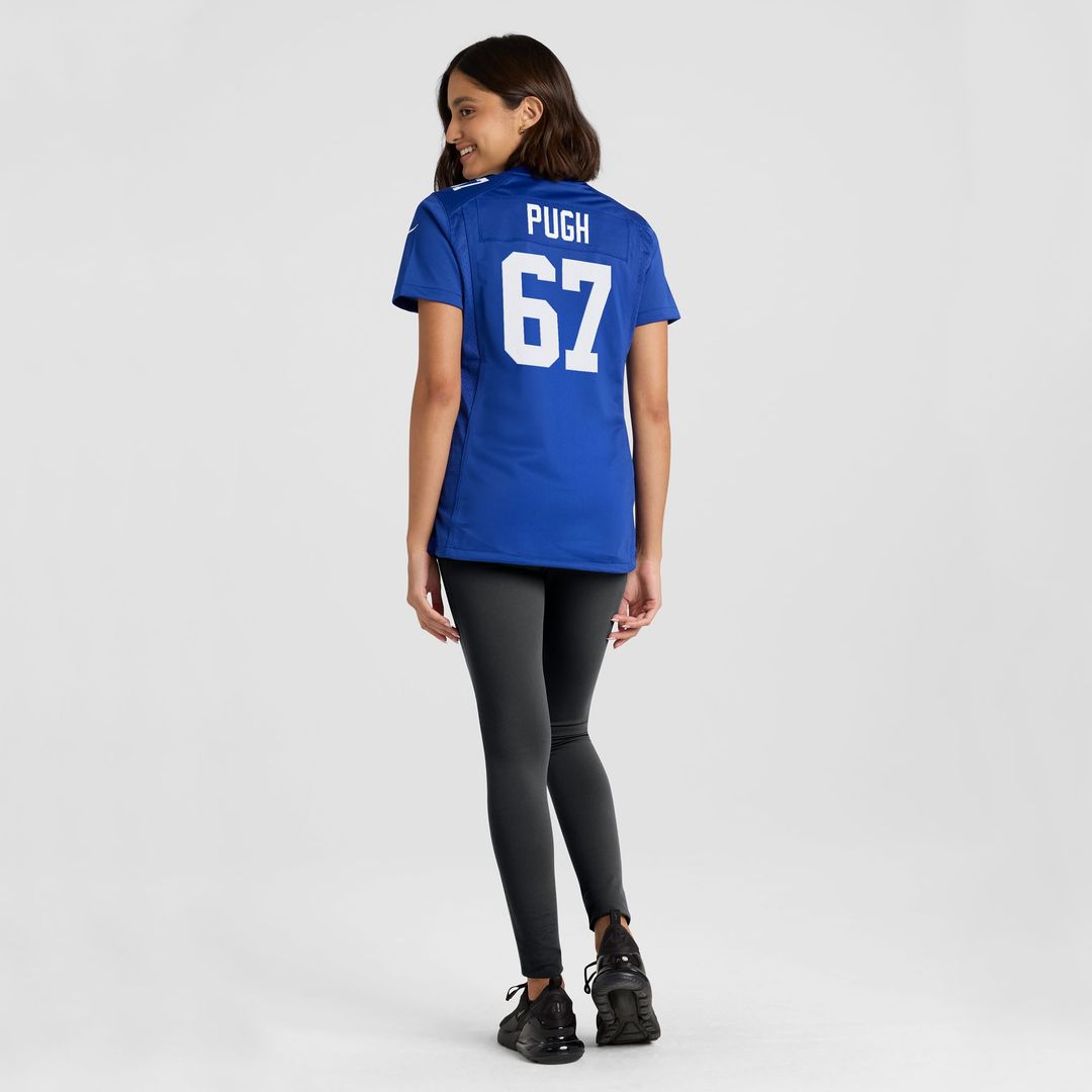 Women's Nike New York Giants Justin Pugh Royal Game NFL Jersey
