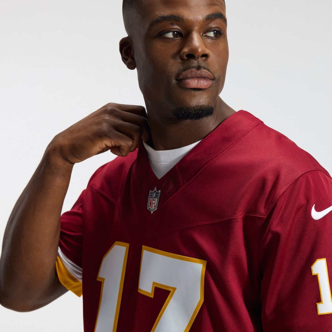 Men's Nike Washington Commanders Terry McLaurin White Vapor F.U.S.E. Stitched Limited NFL Jersey