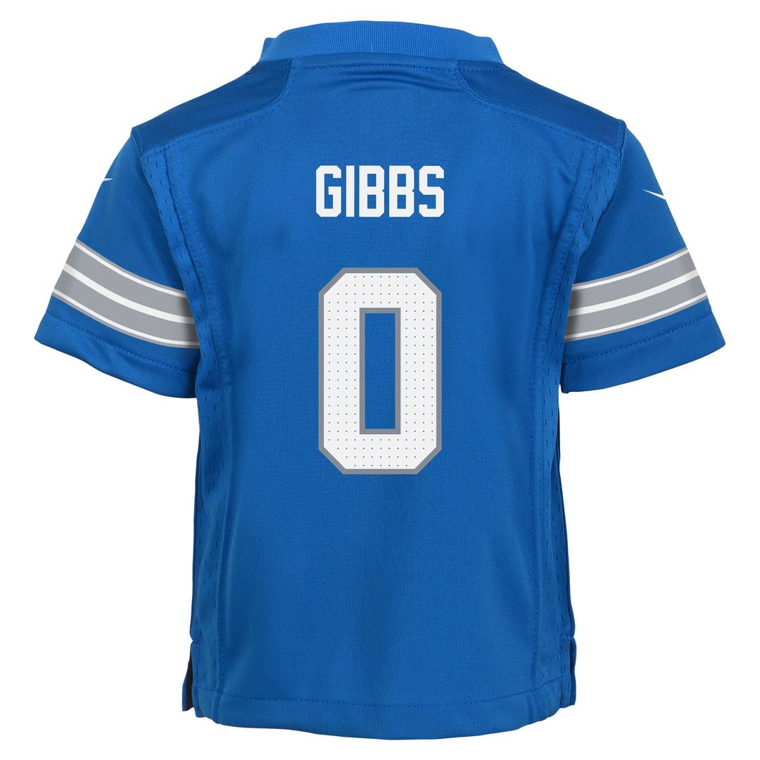 Infant Nike Detroit Lions Jahmyr Gibbs Blue Team Player Game NFL Jersey
