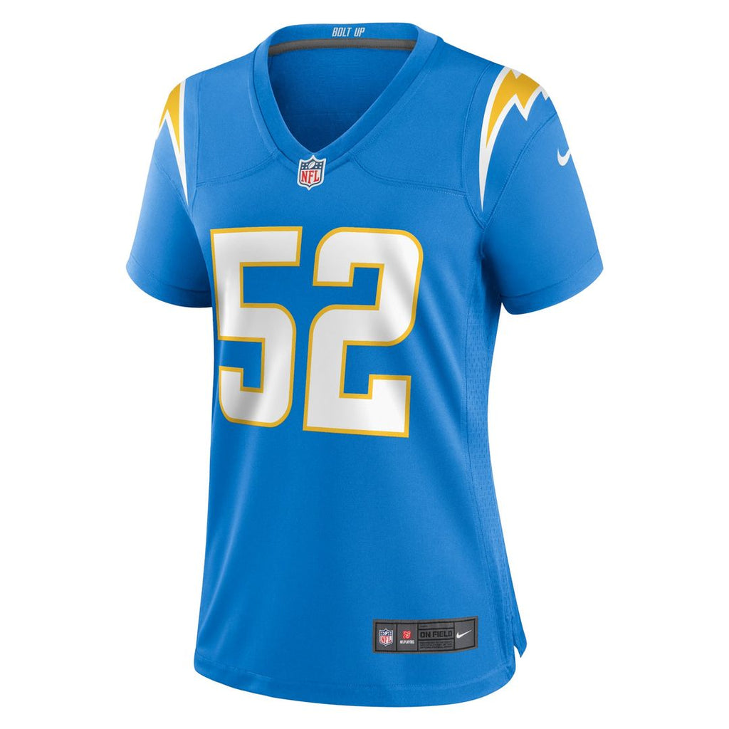 Women's Nike Los Angeles Chargers Khalil Mack Powder Blue Player NFL Jersey