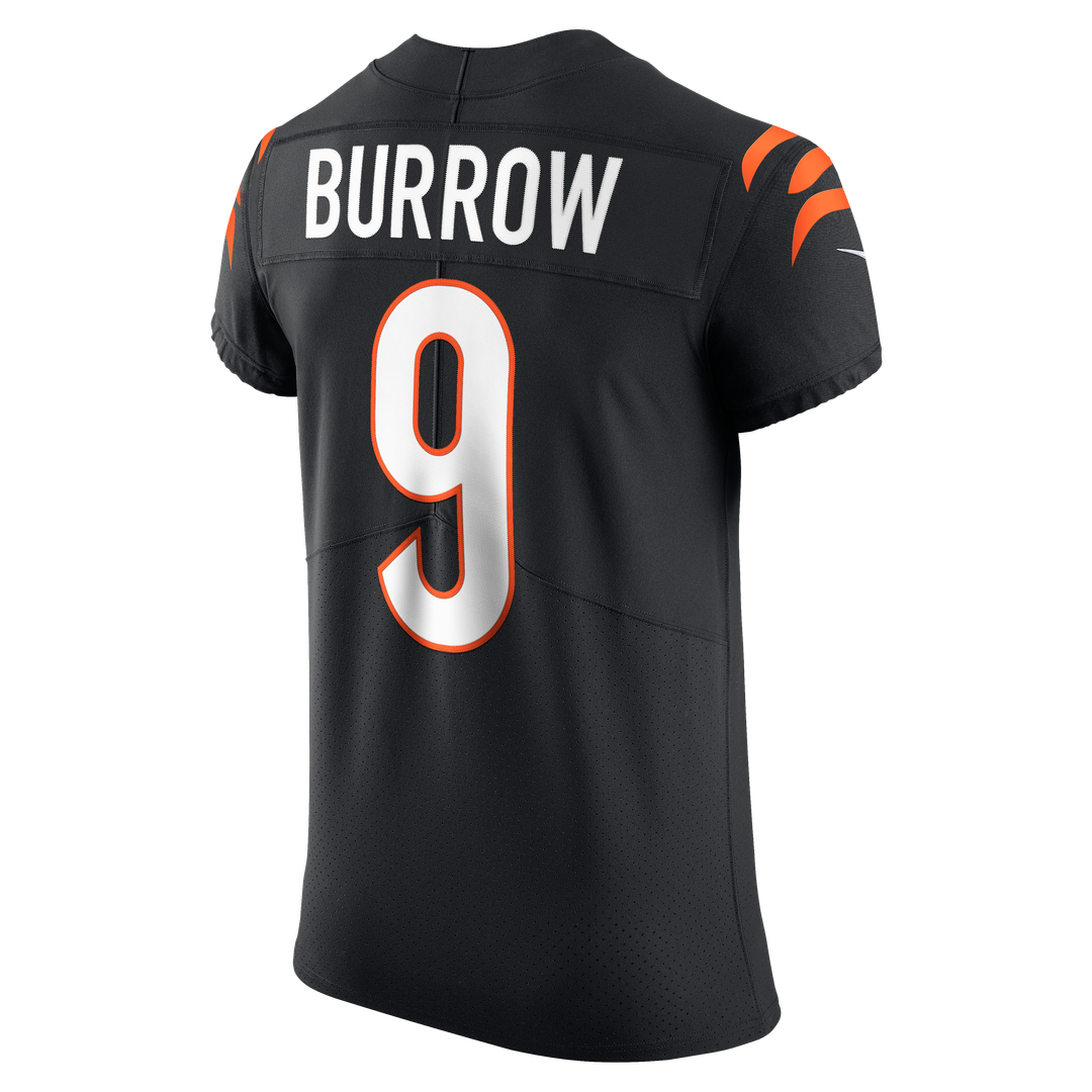 Men's Nike Cincinnati Bengals Joe Burrow Black Vapor Elite NFL Jersey