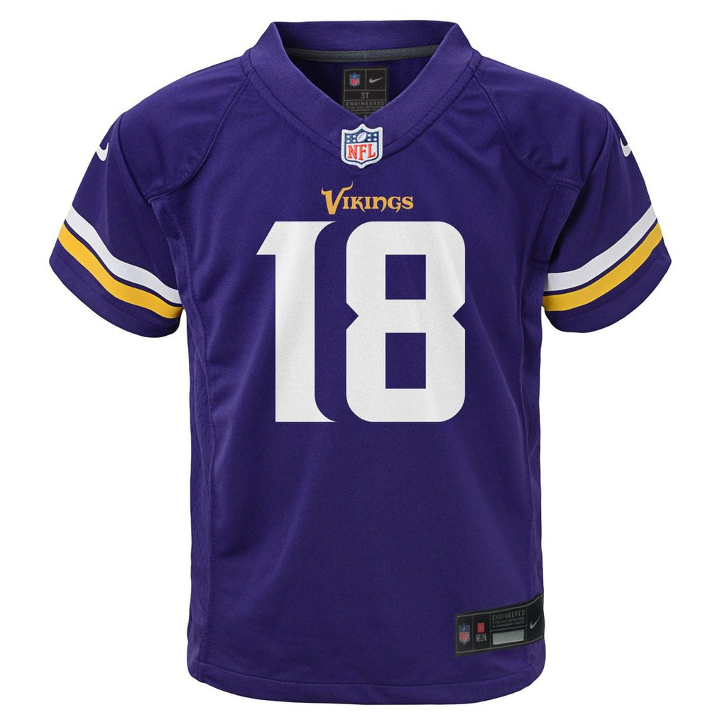 Toddler Nike Minnesota Vikings Justin Jefferson Purple Game NFL Jersey