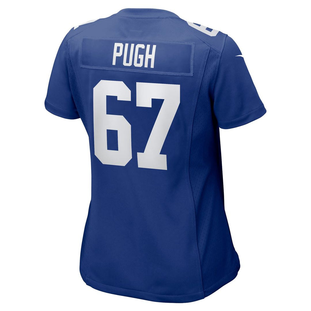 Women's Nike New York Giants Justin Pugh Royal Game NFL Jersey
