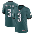 Men's Nike Philadelphia Eagles Nolan Smith Midnight Green Team Game NFL Jersey
