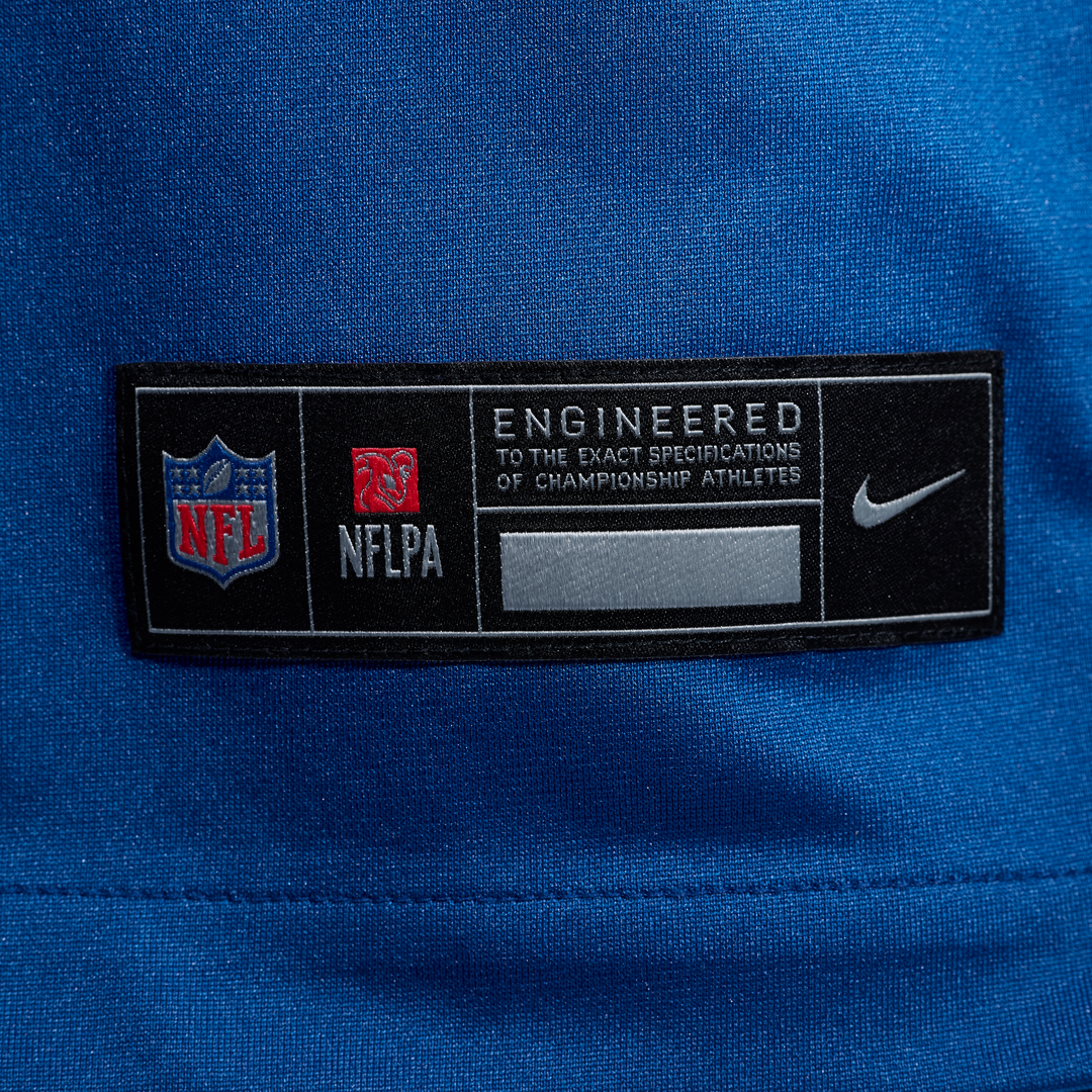 Men's Nike Indianapolis Colts Riley Leonard Royal Team Game NFL Jersey