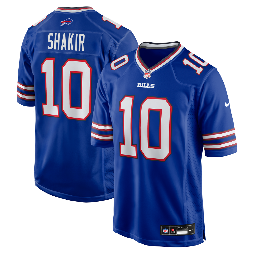 Men's Nike Buffalo Bills Khalil Shakir Royal Game NFL Jersey