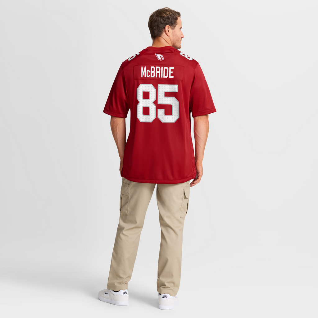 Men's Nike Arizona Cardinals Trey McBride Cardinal Game NFL Jersey