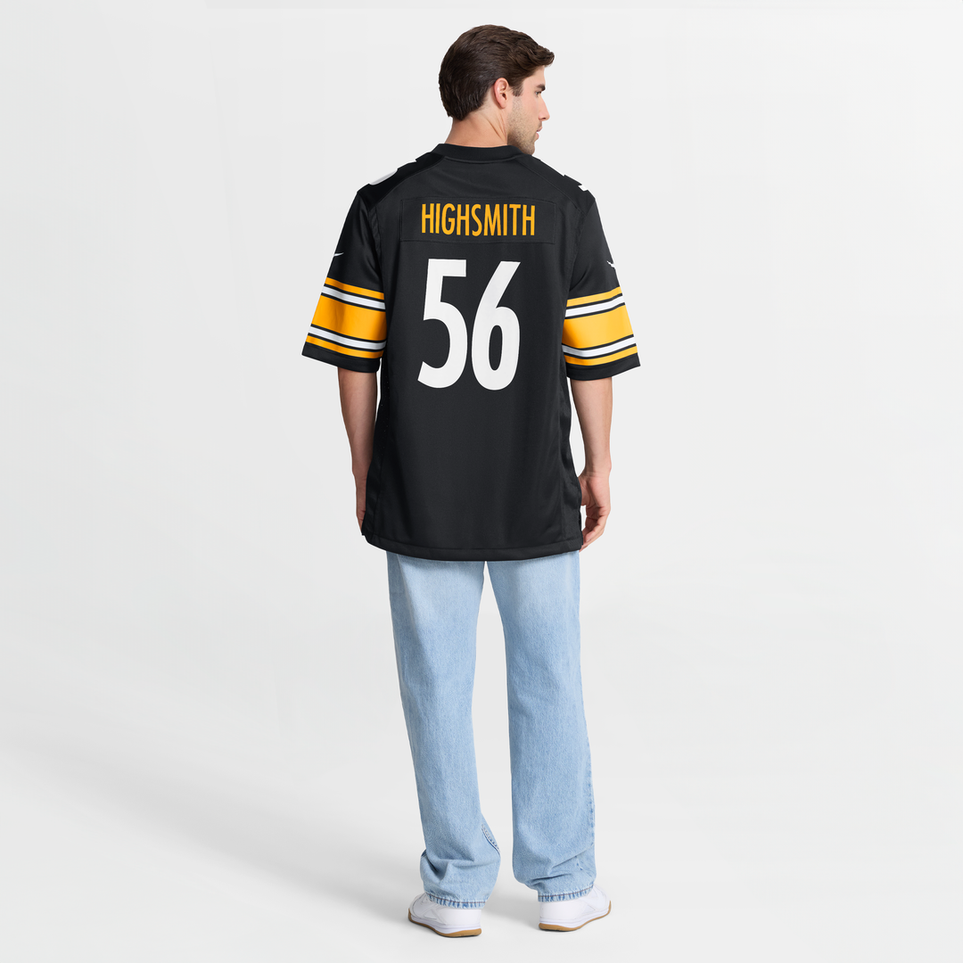 Men's Nike Pittsburgh Steelers Alex Highsmith Gold Alternate Game NFL Jersey