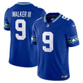 Men's Nike Seattle Seahawks Kenneth Walker III Royal Vapor F.U.S.E. Limited NFL Jersey