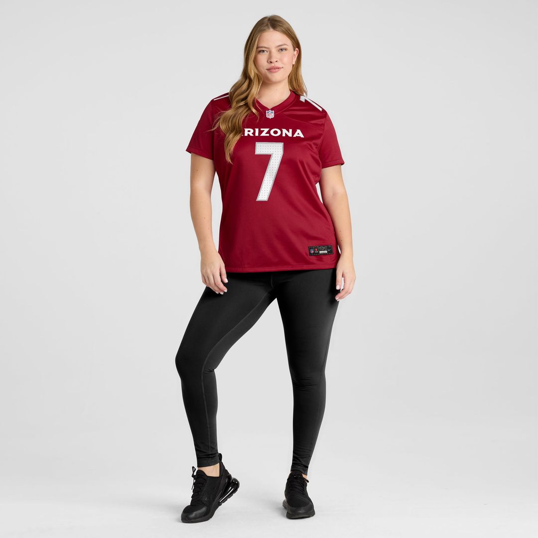 Women's Nike Arizona Cardinals Jacoby Brissett Cardinal Team Game NFL Jersey
