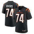 Men's Nike Cincinnati Bengals Jalen Rivers Black Team Game NFL Jersey