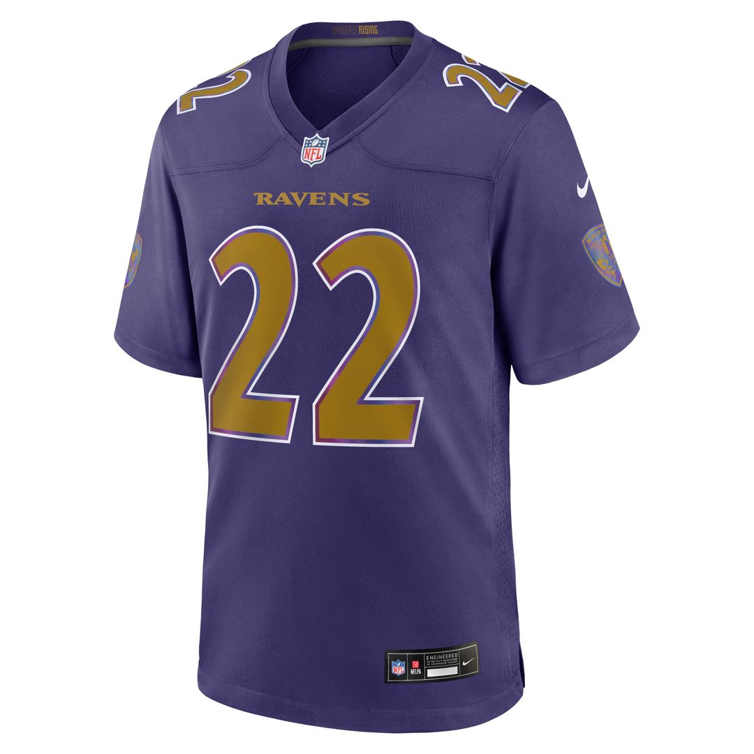 Men's Nike Baltimore Ravens Derrick Henry Purple Alternate Game NFL Jersey