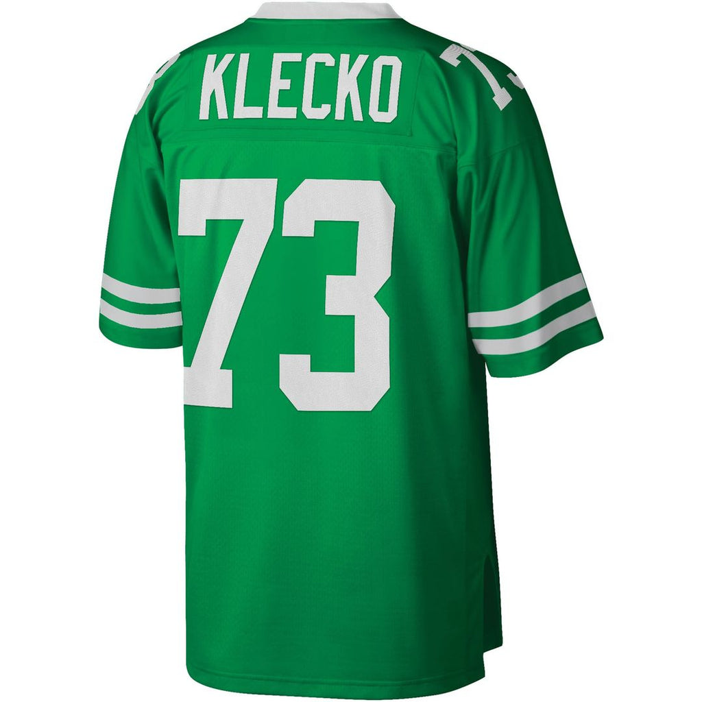 Men's Mitchell & Ness New York Jets Joe Klecko Kelly Green Legacy Replica NFL Jersey