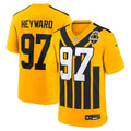 Men's Nike Pittsburgh Steelers Cameron Heyward Gold Alternate 1933 Throwback Game NFL Jersey