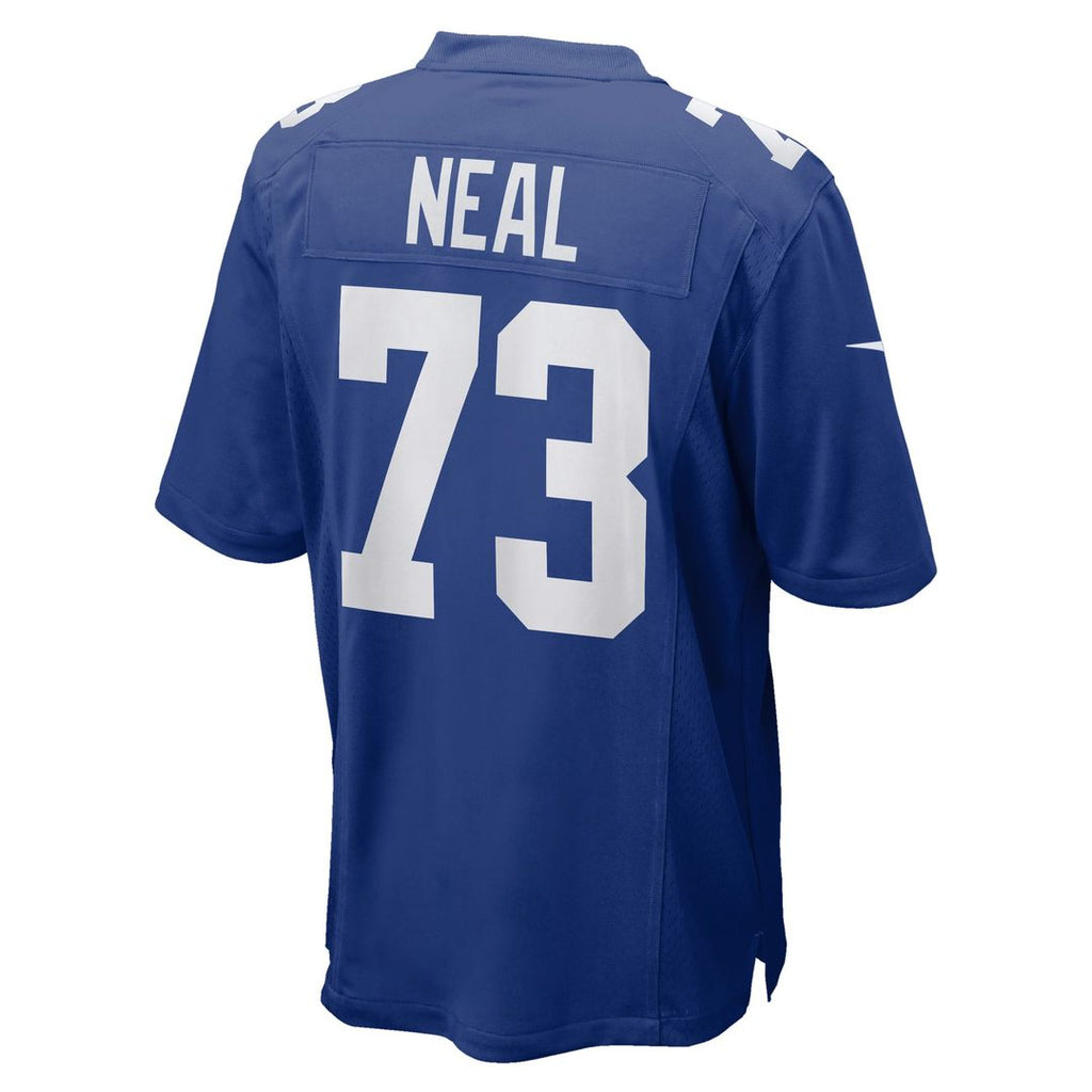 Men's Nike New York Giants Evan Neal Royal Player Game NFL Jersey