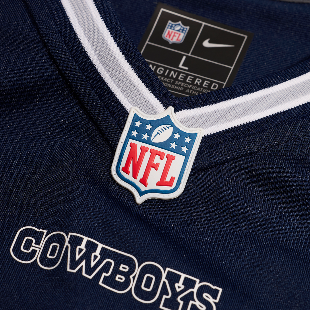 Men's Nike Dallas Cowboys Dak Prescott Navy Game Team NFL Jersey