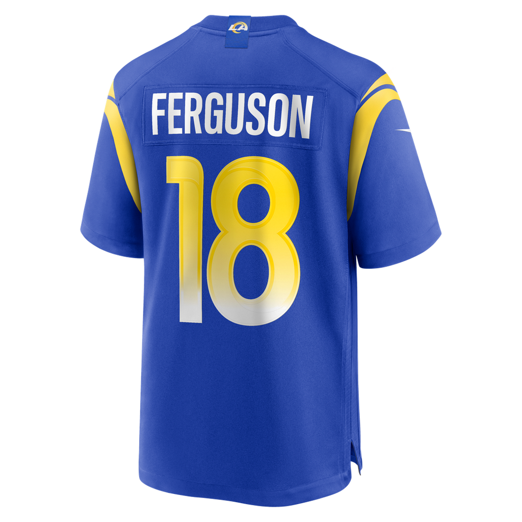 Men's Nike Los Angeles Rams Terrance Ferguson Royal Team Game NFL Jersey