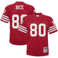 Toddler Mitchell & Ness San Francisco 49ers Jerry Rice Scarlet 1990 Retired Legacy NFL Jersey