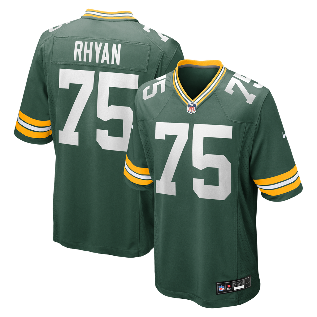 Men's Nike Green Bay Packers Sean Rhyan Green Game Player NFL Jersey