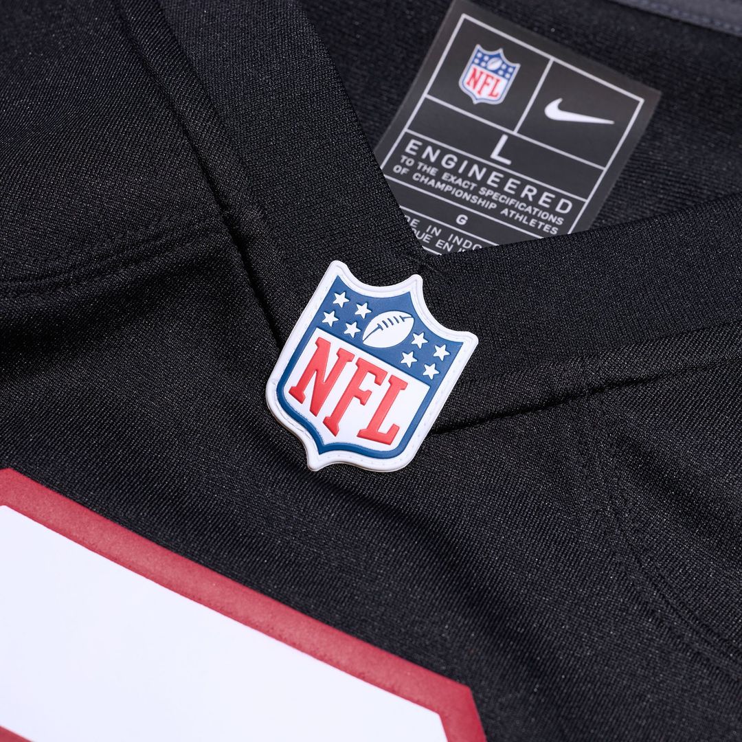 Men's Nike Atlanta Falcons Michael Penix Jr. White Game NFL Jersey