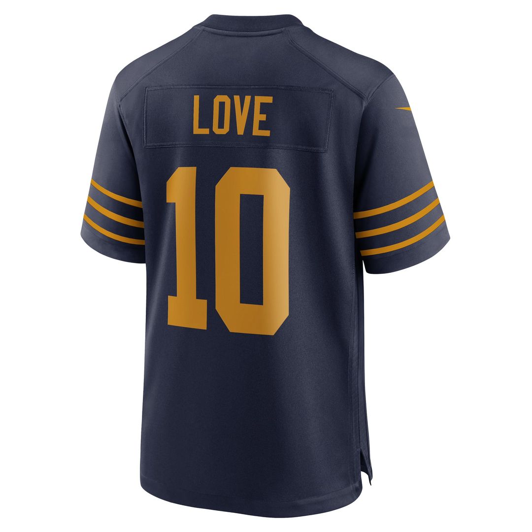 Men's Nike Green Bay Packers Jordan Love Green Player Game NFL Jersey