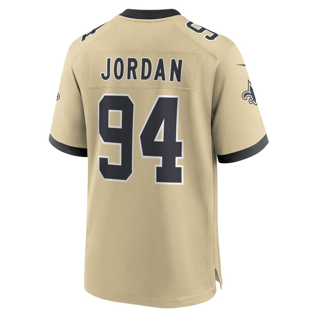 Men's Nike New Orleans Saints Cameron Jordan Black Game NFL Jersey