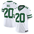 Men's Nike New York Jets Breece Hall Legacy White Vapor F.U.S.E. Limited NFL Jersey