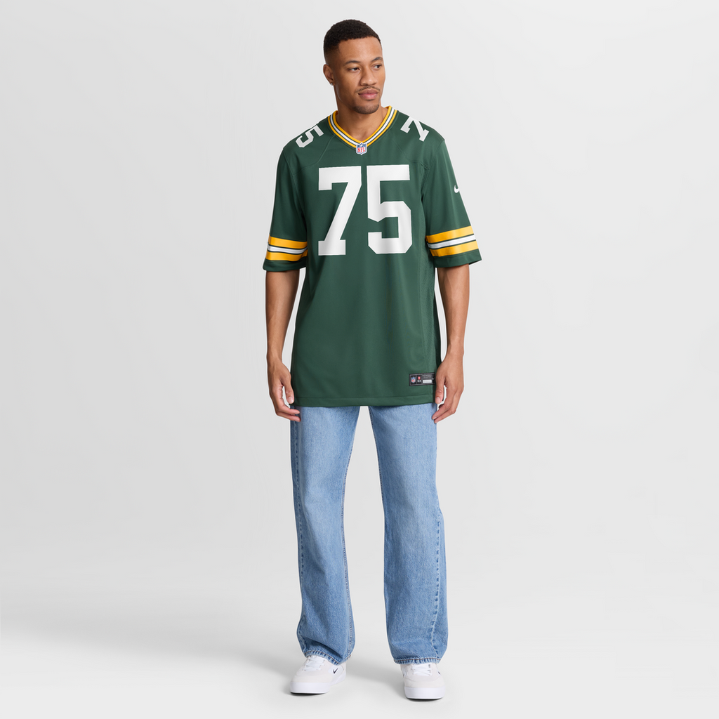 Men's Nike Green Bay Packers Sean Rhyan Green Game Player NFL Jersey